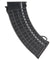 Sg-18B-B 110Rd Waffled Mid Capacity Ak47 Airsoft Aeg Magazine (Black) Airsoft Gun Accessories