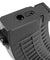 Sg-18B-B 110Rd Waffled Mid Capacity Ak47 Airsoft Aeg Magazine (Black) Airsoft Gun Accessories