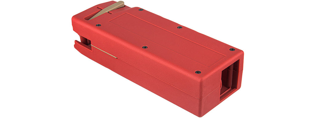 Sentinal Flash Loader Kit Sentinel Gear 1500 Round Side Winding Speed Loader (Color: Red) Airsof ...