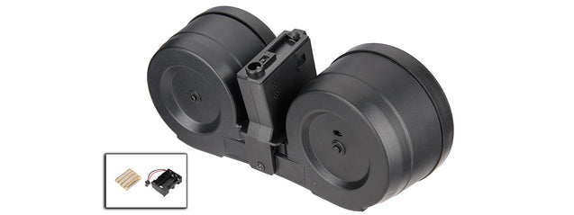 Sg-698-5A 2500Rd M4 Electric Winding Drum C-Mag Magazine