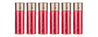 Sg-Sd01 30Rd Triple Shot Airsoft Shotgun Shells (Red)