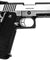 Tokyo Marui Dual Stainless Hi-Capa Custom Gas Blowback Airsoft Pistol (Silver)