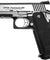 Tokyo Marui Dual Stainless Hi-Capa Custom Gas Blowback Airsoft Pistol (Silver)
