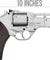 Bo Manufacture Chiappa Rhino Revolver 50DS .357 Magnum Style Airsoft Pistol (Silver)