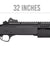Fabarm Stf/12 Short Barrel Shotgun W/ Fixed Stock (Black)