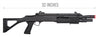 Fabarm Stf/12 Short Barrel Shotgun W/ Fixed Stock (Black)