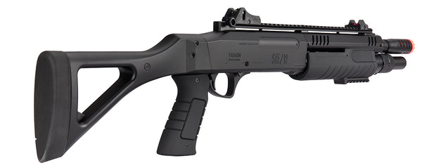 Fabarm Stf/12 Short Barrel Shotgun W/ Fixed Stock (Black)