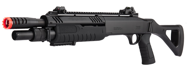 Fabarm Stf/12 Short Barrel Shotgun W/ Fixed Stock (Black)