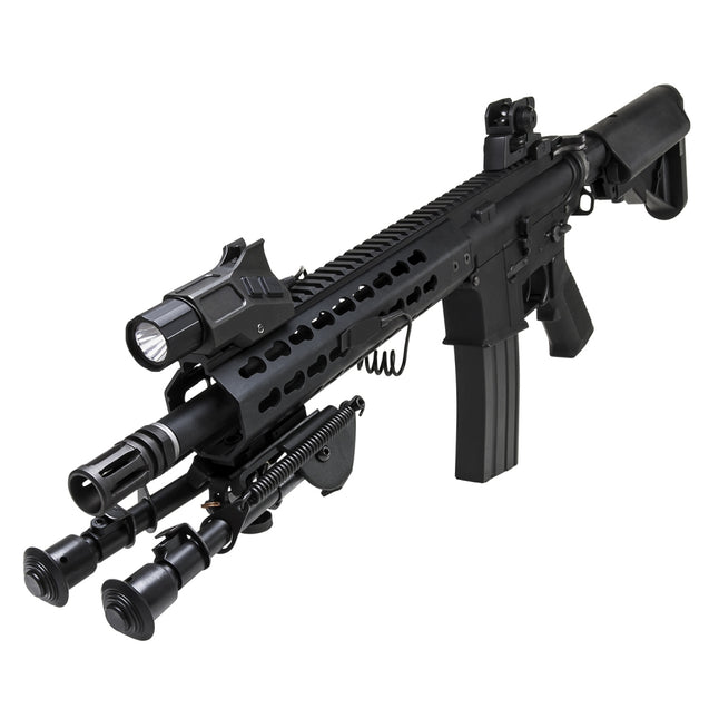 LED 150 Lumens Flashlight with Strobe and  Iron Front Sight Post