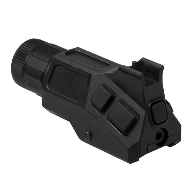 Green Laser with Strobe and A2 Iron Front Sight Post for Weaver Rails