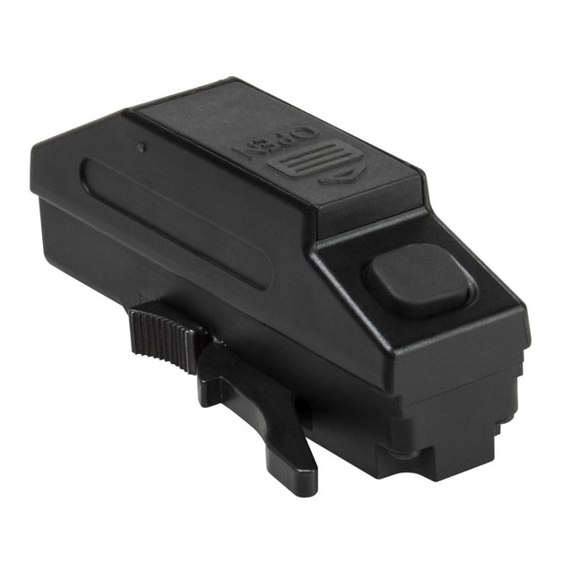 Quick Release Compact Red Laser Operates with a Single Multi-function Button