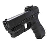 Compact Pistol Blue Laser w/Strobe And KeyMod UnderMount - Black