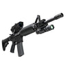 Pro Series Hunting flashlight with Green LED 3W 250 Lumen and Rail Mount