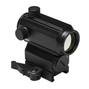 Vism 1x25 Red & Blue Micro Dot Airsoft Reflex Sight W/ QD Mount by NcSTAR Vdbrb