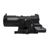 NcSTAR Eco Mod2 Rifle Scope With Green Laser & LED Light Black 4x34 VECO434QRBM2