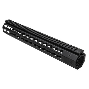 NcSTAR Vism Keymod Float Handguard Black 13 in Length Vmarffkmm