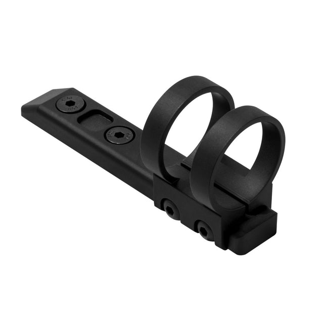 Key-mod 1" Low Profile and Light Weight Flashlight Laser Extended Ring Mount