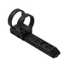 Key-mod 1" Low Profile and Light Weight Flashlight Laser Extended Ring Mount