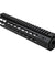 NcSTAR Vism M and P 15-22 Keymod Float Handguard Black 10 in VMP22FFKMC