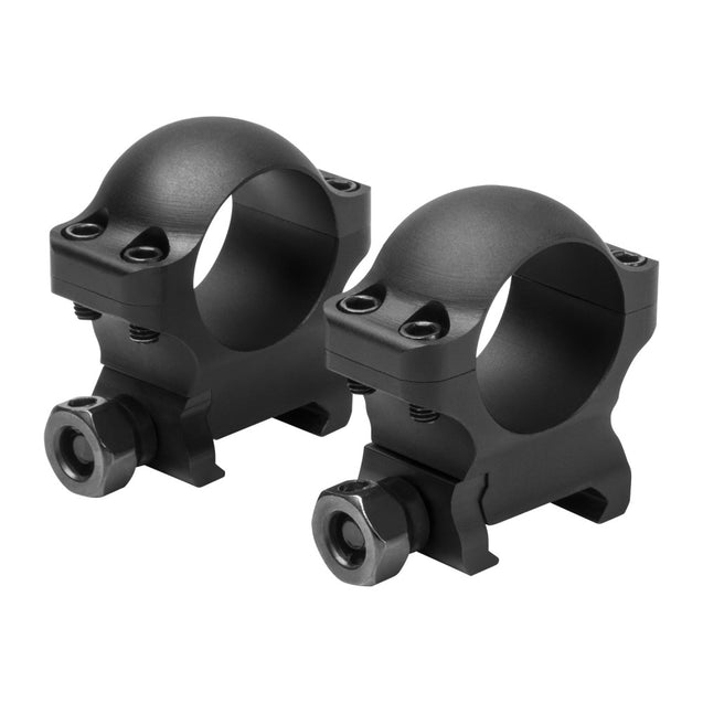 Hunter Series 1" Ring Mounts onto Weaver Picatinny MIL-STD 1913 Type Rails