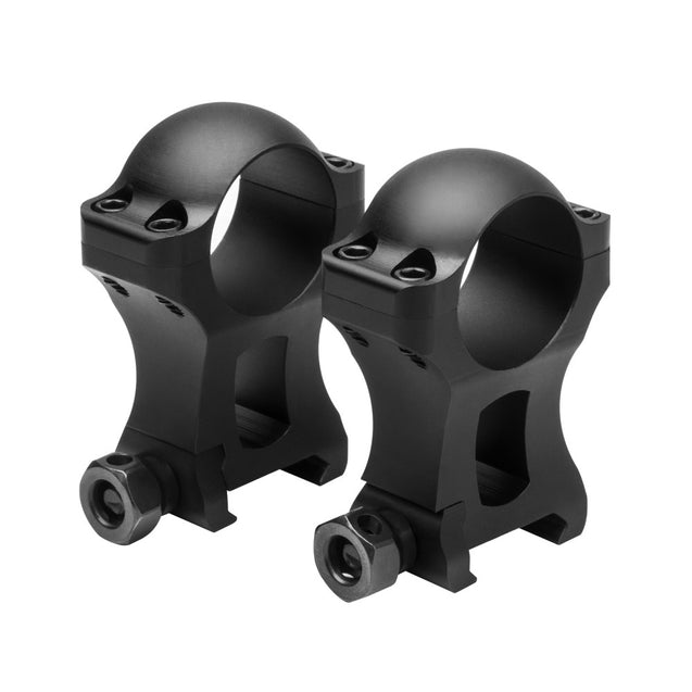 Hunter Series 1" Ring Mounts onto Weaver Picatinny MIL-STD 1913 Type Rails 1.5"H
