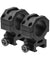 NcSTAR 30mm Tactical Rings 1.1" Height MD VR30T11