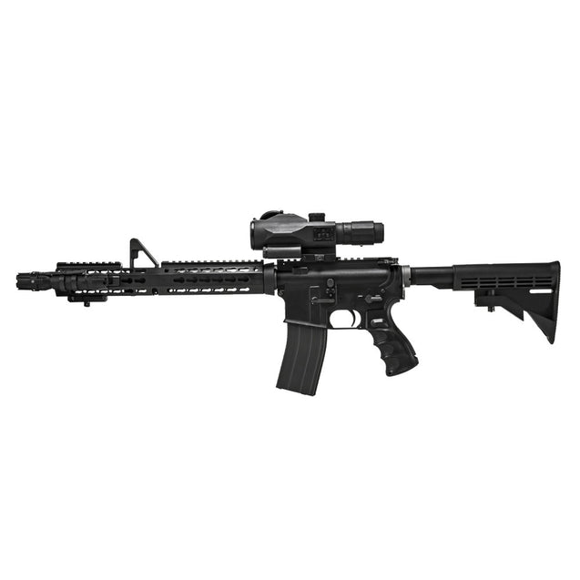 Gen3 SRT 3-9X40 Scope with Green Laser & Quick Release Mount - P4 Sniper Black