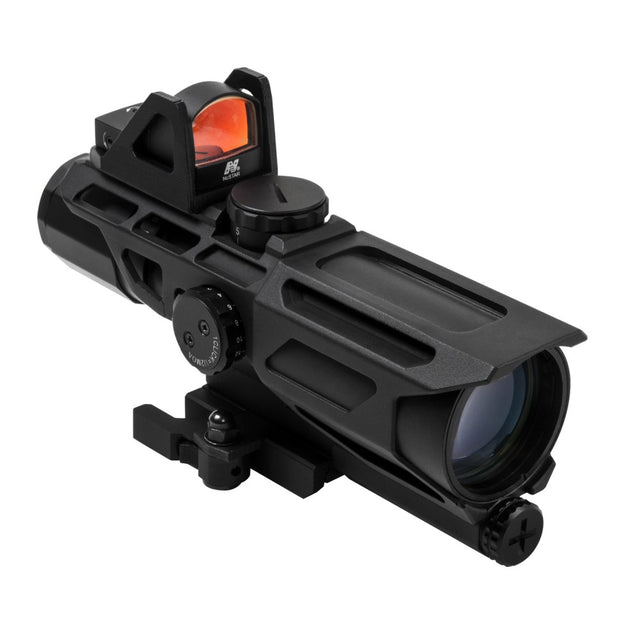 NcSTAR VSTP3940GDV3 Black Gen3 USS Scope 3-9x40mm P3 Sniper Reticle Red Dot