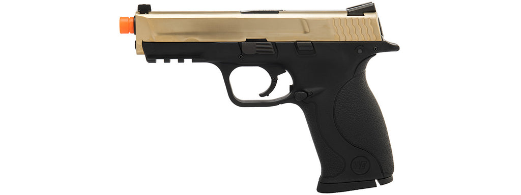 WE Tech Big Bird Full Metal Gas Blowback Airsoft Pistol (Titanium Gold ...
