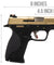 WE Tech Big Bird W.E.T Full Metal Gas Blowback Airsoft Pistol (Titanium Gold)