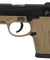 WE Tech Bulldog Compact Full Metal Gas Blowback Airsoft Pistol (Tan)