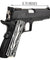 WE Tech Original 1911 Version C Full Metal GBB Airsoft Pistol w/ Imitation Ivory Grips (Black)