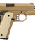 WE Tech Kimber Style 1911 Gas Blowback Airsoft Pistol (Tan)