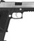 WE Tech P-Virus Two-Tone Gas Blowback Airsoft Pistol (BLACK/SILVER)