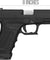 WE Tech Gp1799 T1 Gas Blowback Airsoft Pistol (Black / Silver Barrel)