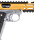 WE-Tech Galaxy 1911 Gas Blowback Airsoft Pistol (Color: Gold Slide w/ Silver Lower)