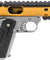 WE-Tech Galaxy 1911 Gas Blowback Airsoft Pistol (Color: Gold Slide w/ Silver Lower)