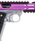 WE-Tech Galaxy 1911 Gas Blowback Airsoft Pistol (Color: Purple Slide w/ Silver Lower)