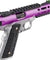 WE-Tech Galaxy 1911 Gas Blowback Airsoft Pistol (Color: Purple Slide w/ Silver Lower)