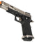We Tech Hi-Capa 5.1 "T-Rex" Competiton Gas Blowback Pistol (Silver)