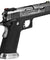 WE Tech 4.3 Allosaurus Full Metal Hi-Capa Gas Blowback Airsoft Pistol (Black)
