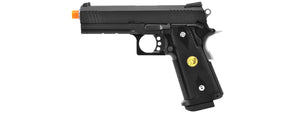 WE Tech Hi-Capa 4.3 Original M1911 Gas Blowback Airsoft Pistol (Black)