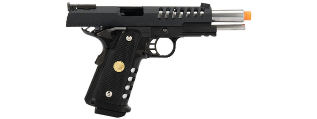 We Tech 1911 5.1 Hi-Capa Hyper Speed "Skeletor" Gas Blowback Airsoft Pistol 