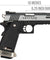 We Tech 1911 Hi-Capa T-Rex Competition Gas Blowback Airsoft Pistol Gun