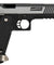 WE Tech 1911 Hi-Capa T-Rex Competition Gas Blowback Airsoft Pistol W/ Sight Mount & Top Ports (Two Tone / Silver)