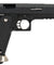 WE Tech 1911 Hi-Capa T-Rex Competition Gas Blowback Airsoft Pistol W/ Sight Mount (Black / Silver)