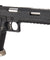 WE-Tech Hi-Capa 6" IREX Competition Full Auto Gas Blackback Airsoft Pistol (Black / Silver Barrel)