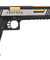 WE-Tech Hi-Capa 6" IREX Full Auto Competition GBB Airsoft Pistol (Black / Silver / Gold Barrel / With Markings)