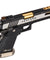 WE-Tech Hi-Capa 6" IREX Full Auto Competition GBB Airsoft Pistol (Black / Silver / Gold Barrel / With Markings)