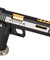 WE-Tech Hi-Capa 6" IREX Full Auto Competition GBB Airsoft Pistol (Black / Silver / Gold Barrel / With Markings)